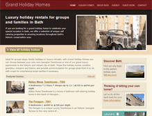 Tablet Screenshot of grandholidayhomes.co.uk